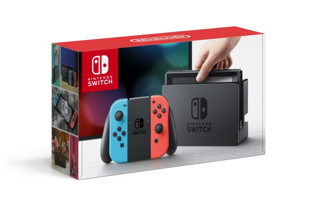 Switch console