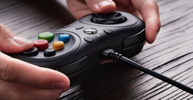 a gamepad for certain experiences. The 8bitdo M30 is no pushover and is quite comfortable.